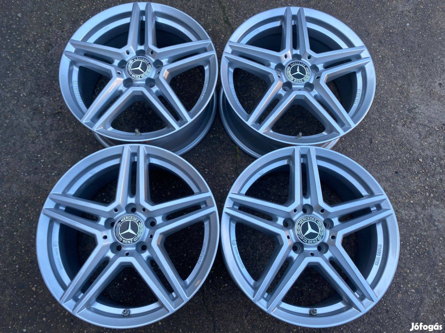 4db Uniwheels 17" Mercedes-Benz C osztály - Vito alufelni. (3534)