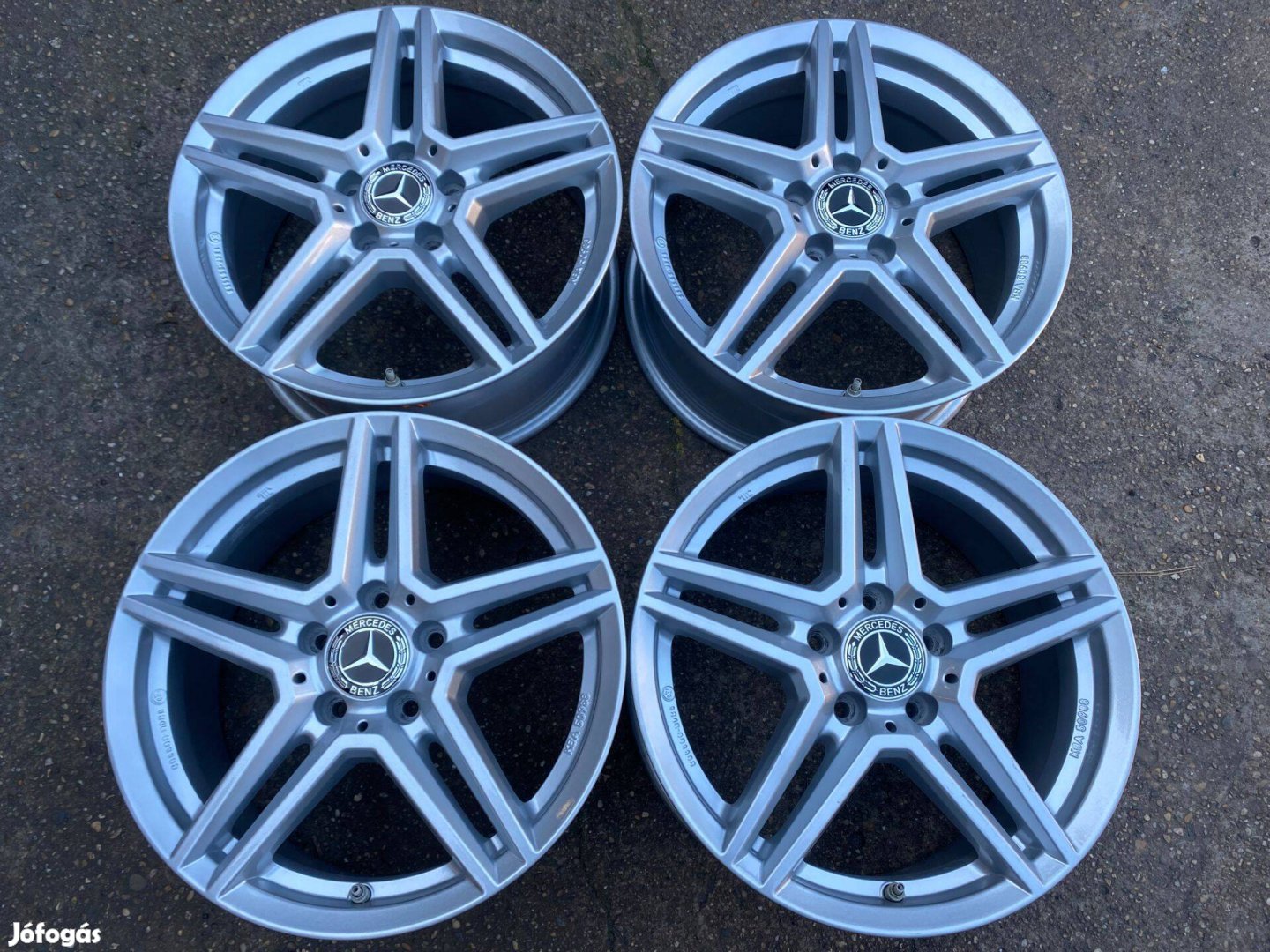 4db Uniwheels 17" Mercedes-Benz E osztály - Vito alufelni. (3533)