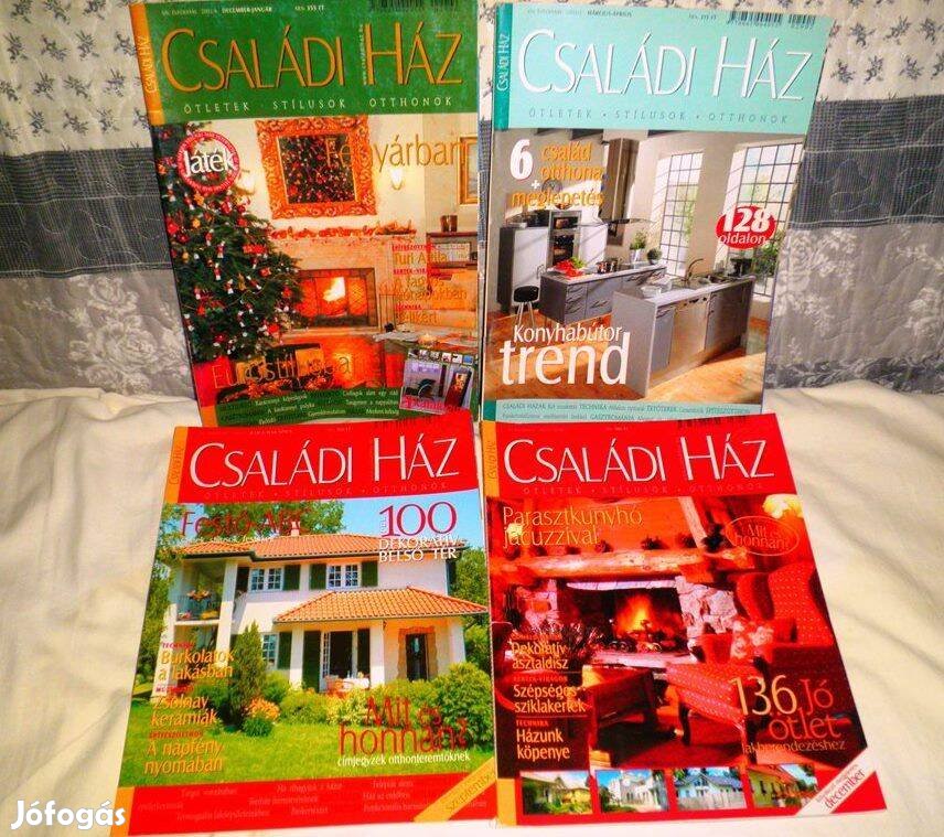 4db családi házak magazinok