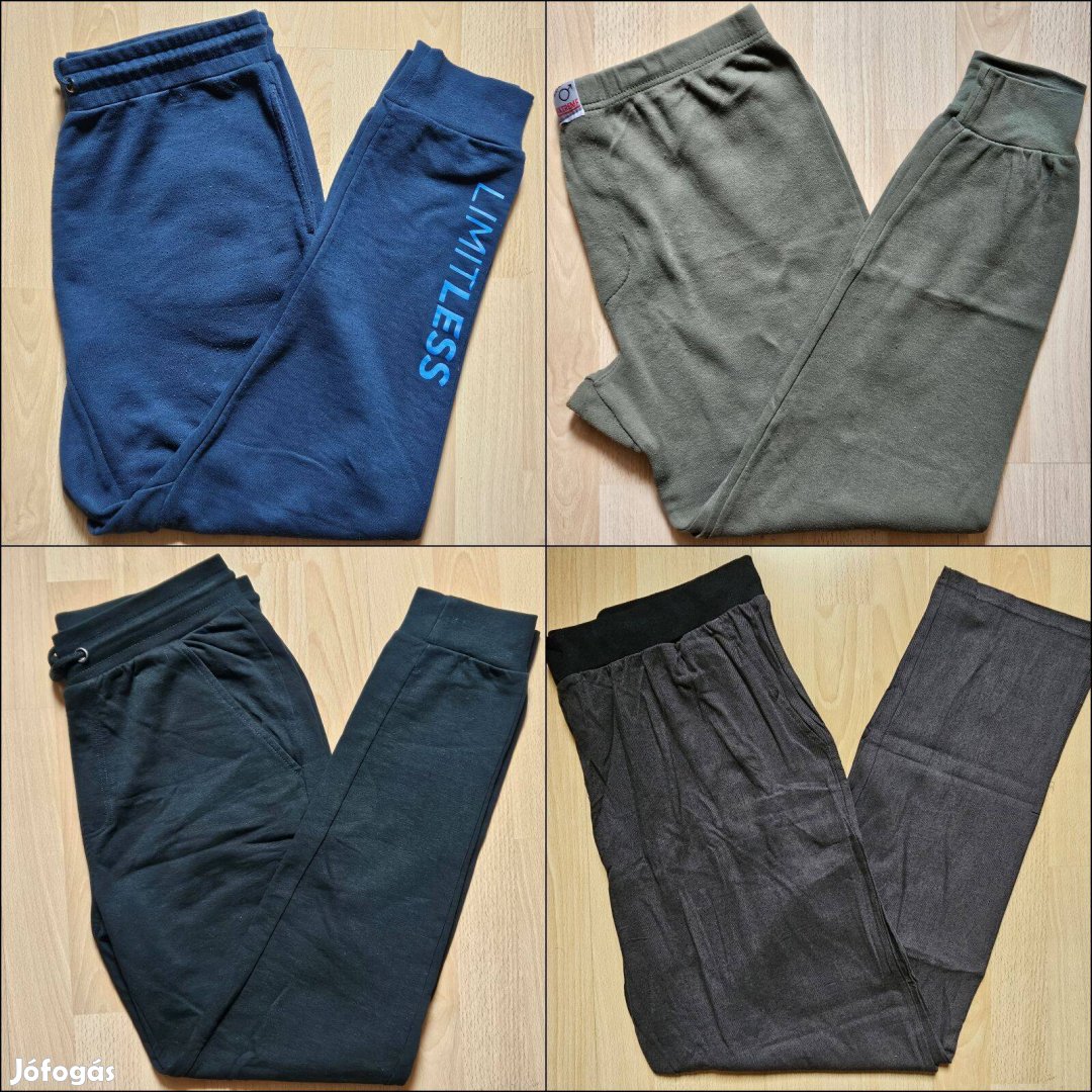 4db férfi melegítő nadrág XL
