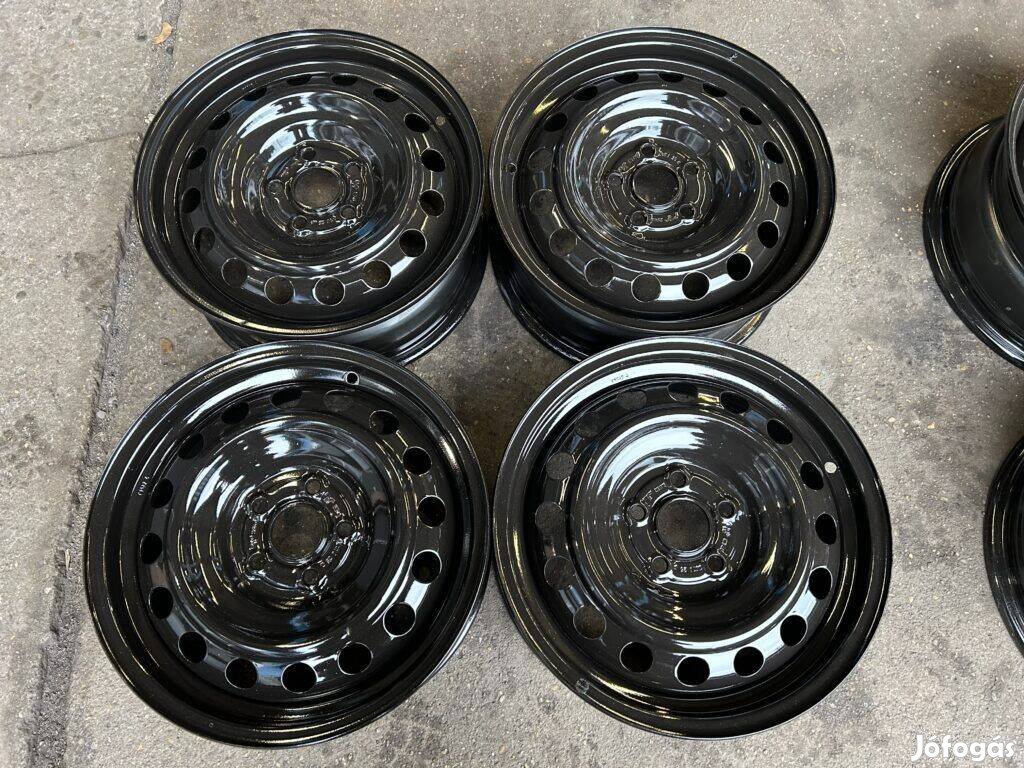 4db gyári 15 Toyota acélfelni. (*265*)