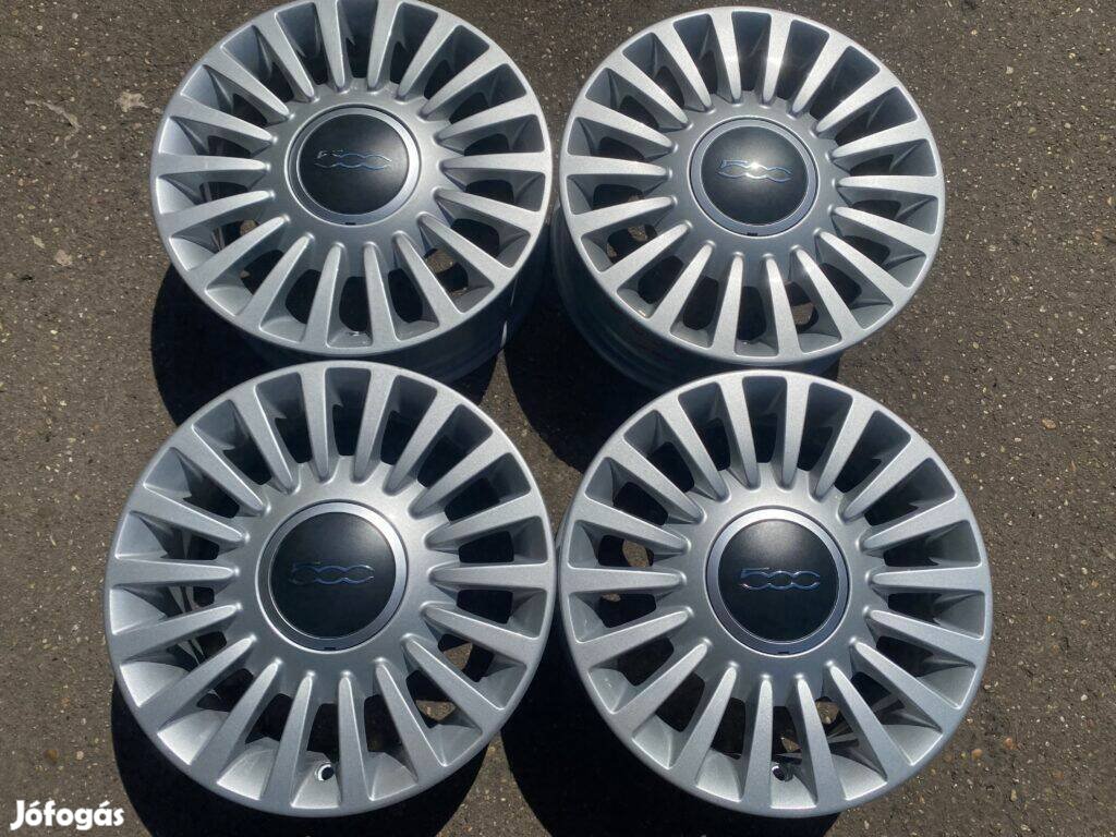 4db gyári 15" Fiat 500 alufelni. (*3832*)