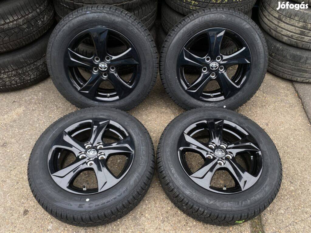 4db gyári 15" Toyota Yaris szerelt kerék. (*3592647*)