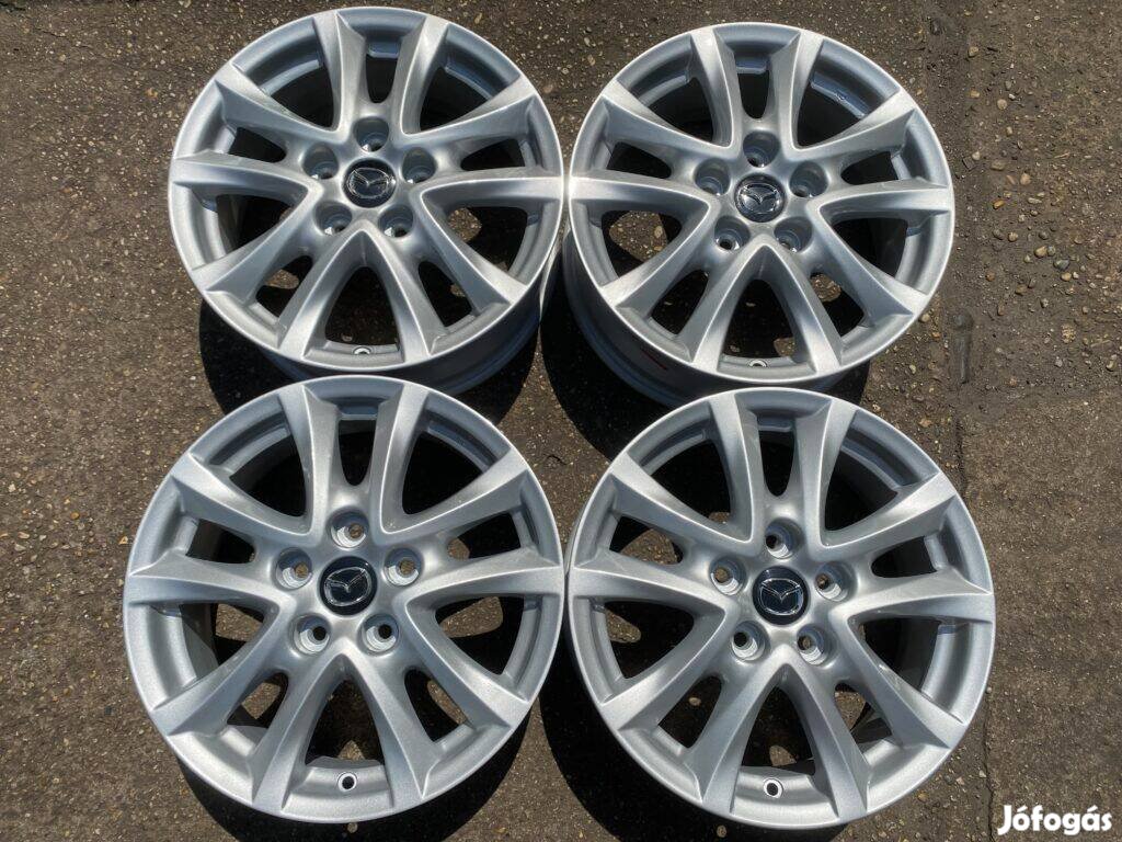 4db gyári 16 Mazda alufelni. (3903)