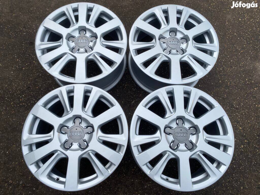 4db gyári 16" Audi A6 - A4 alufelni. ("3615")