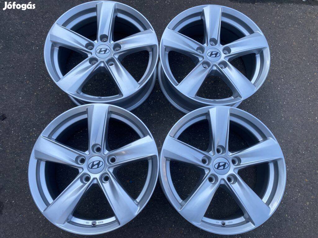 4db gyári 16" Hyundai alufelni. ("3167")
