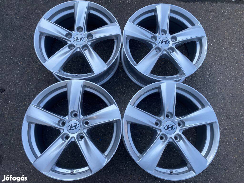 4db gyári 16" Hyundai alufelni. ("3167")