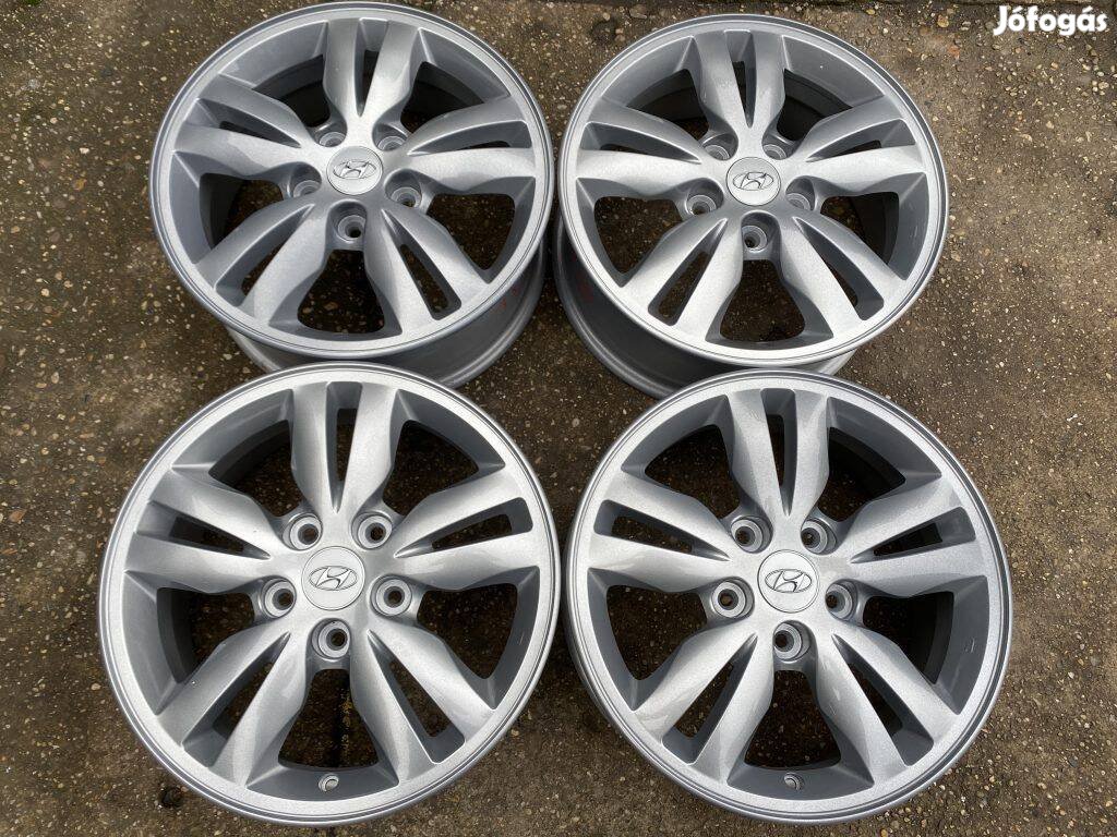 4db gyári 16" Hyundai alufelni. ("3510")