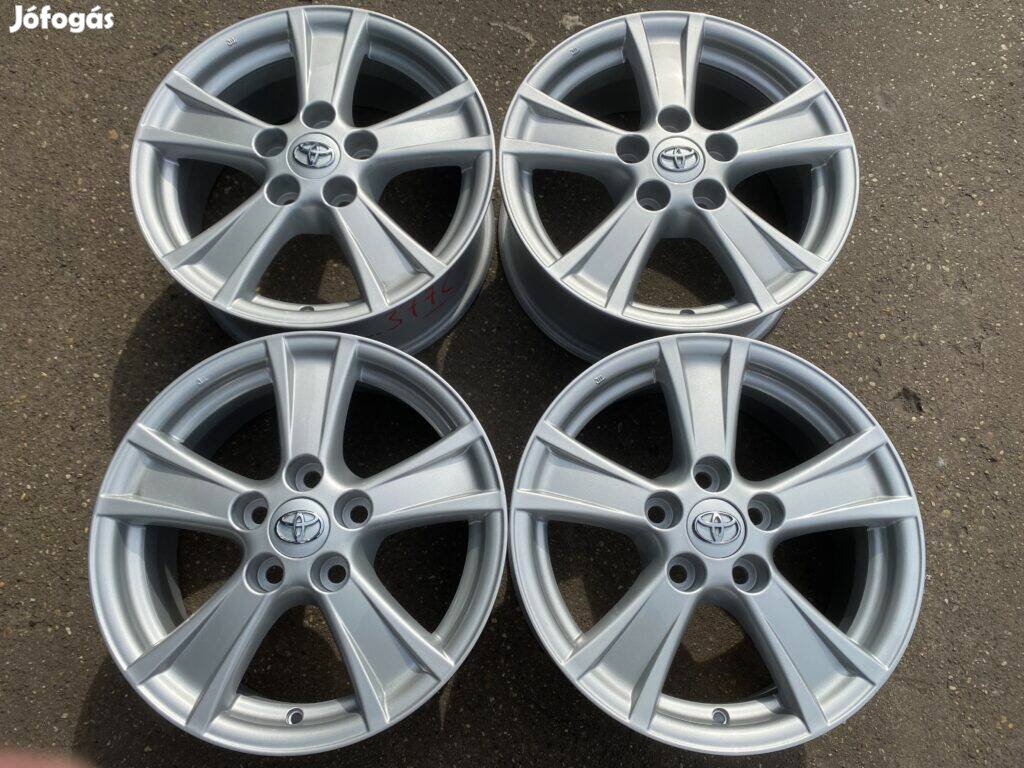 4db gyári 16" Toyota alufelni. ("3772")