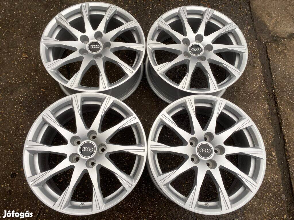 4db gyári 17 Audi A4 B9 alufelni. (3607)