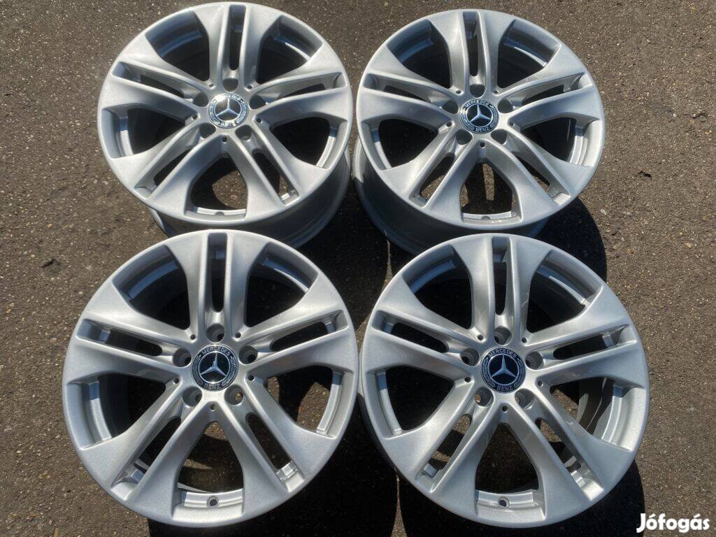 4db gyári 17 Mercedes-Benz E212 alufelni. (3843)