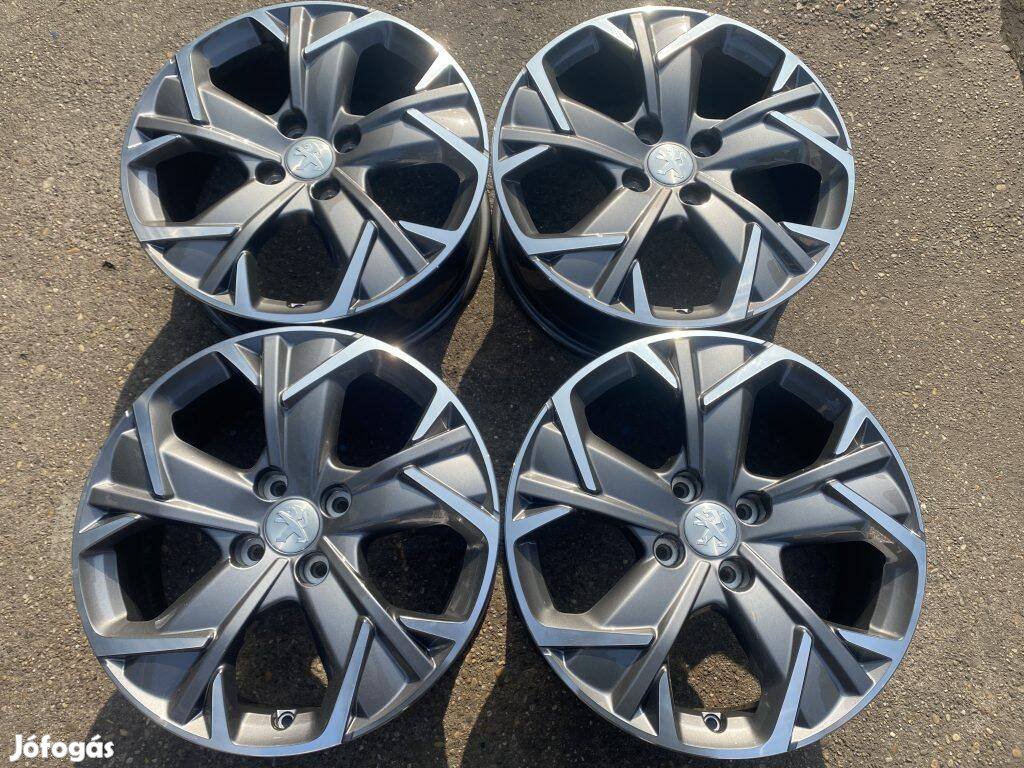 4db gyári 17 Peugeot e-2008 e-208 új alufelni. (2833)