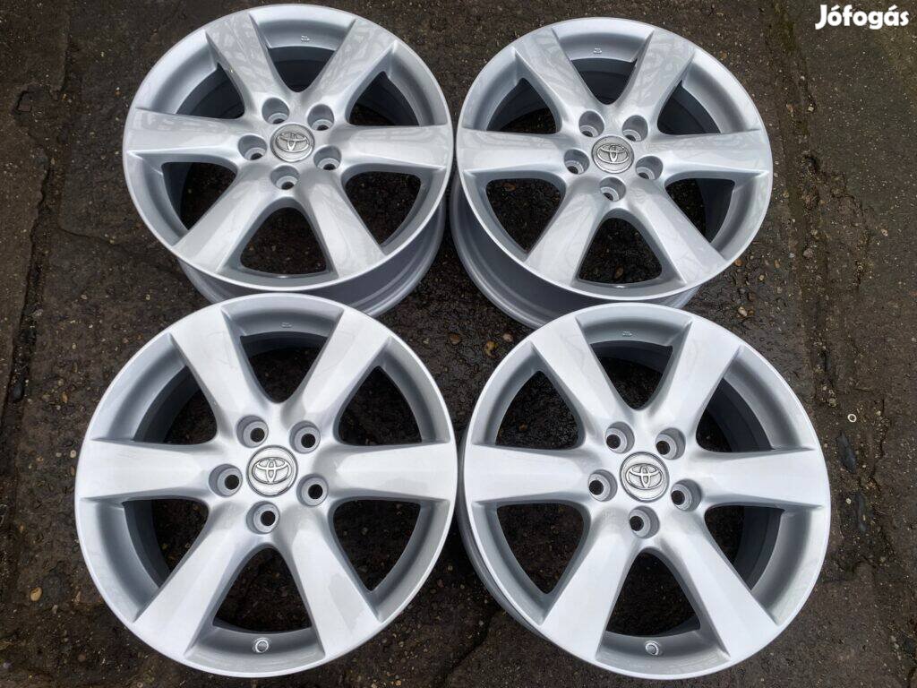 4db gyári 17 Toyota Rav 4 Avensis alufelni. (3673)