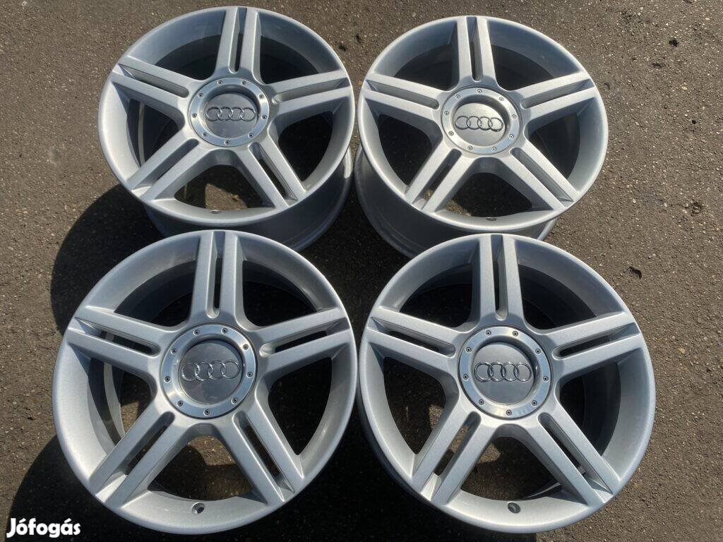 4db gyári 17" Audi A4 - A6 - A8 alufelni. ("3765")