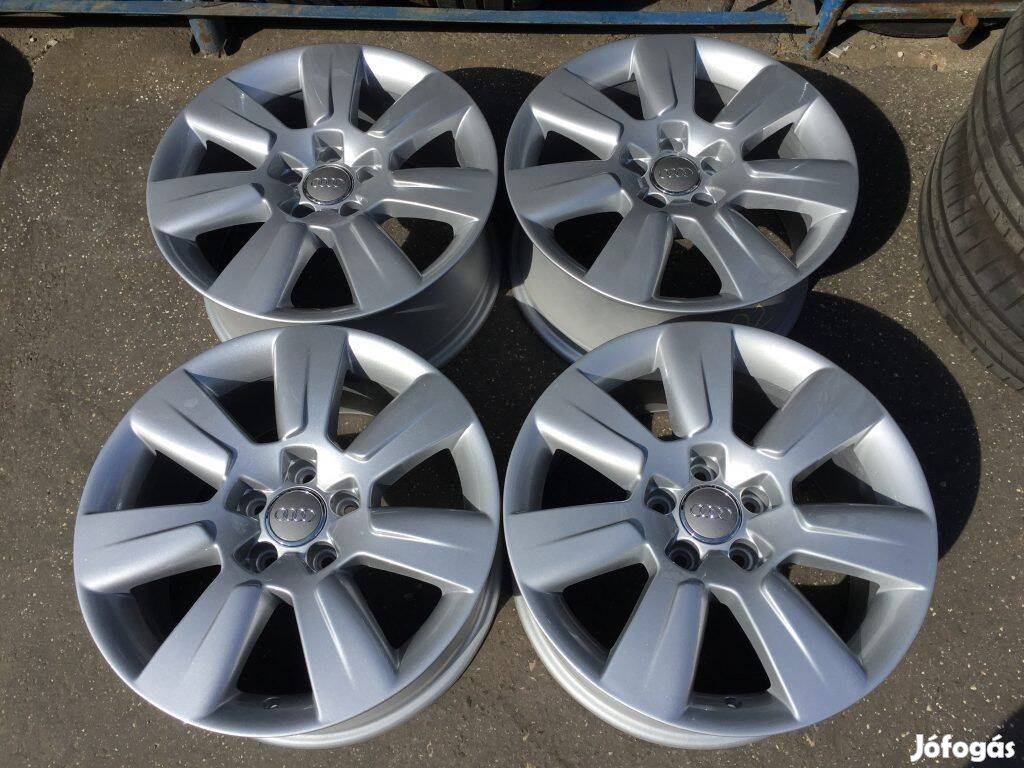 4db gyári 17" Audi alufelni. (*202*)