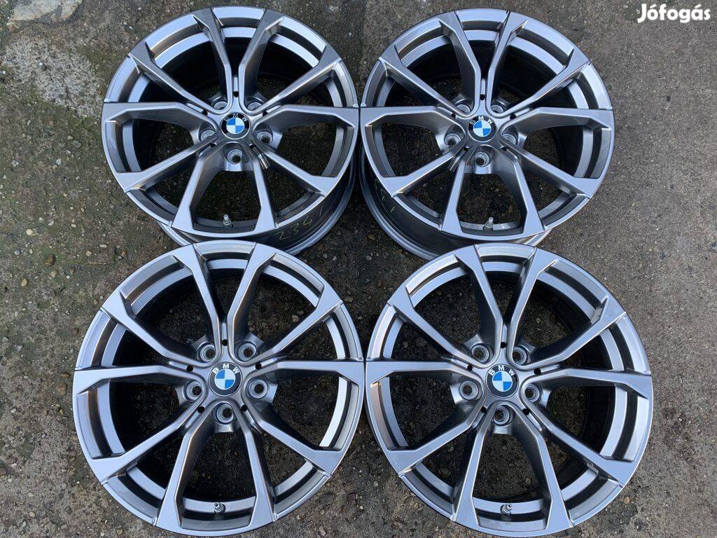 4db gyári 17" BMW 3 G20 Styling 776 alufelni. (*2341*)