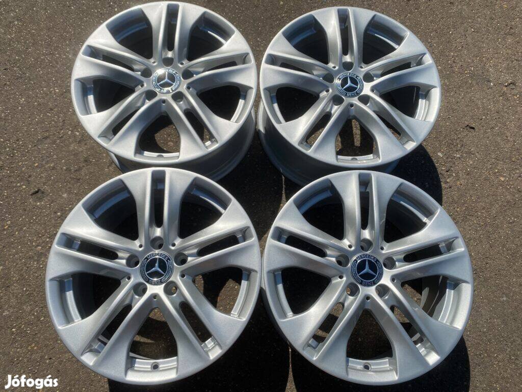 4db gyári 17" Mercedes-Benz E212 alufelni. (*3843*)