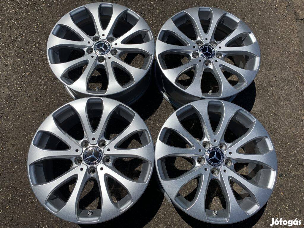 4db gyári 17" Mercedes-Benz E213 alufelni. (*2552*)