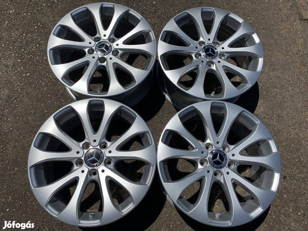 4db gyári 17" Mercedes-Benz E213 alufelni. (*2552*)