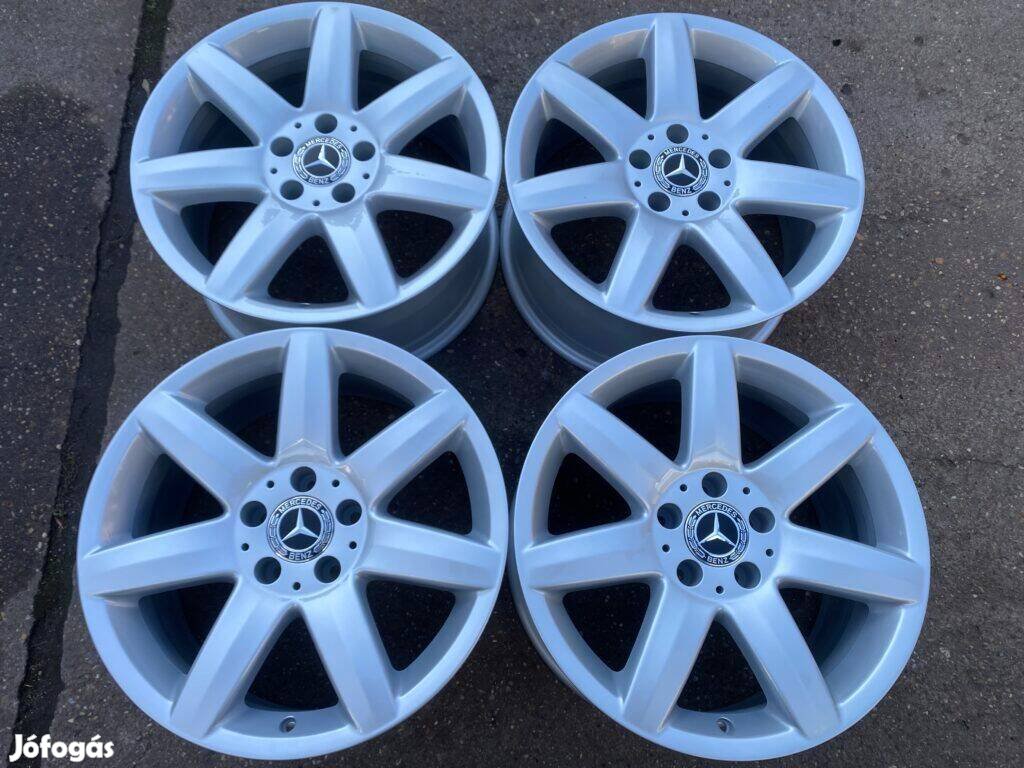 4db gyári 17" Mercedes-Benz SL - E212 alufelni. ("3592")
