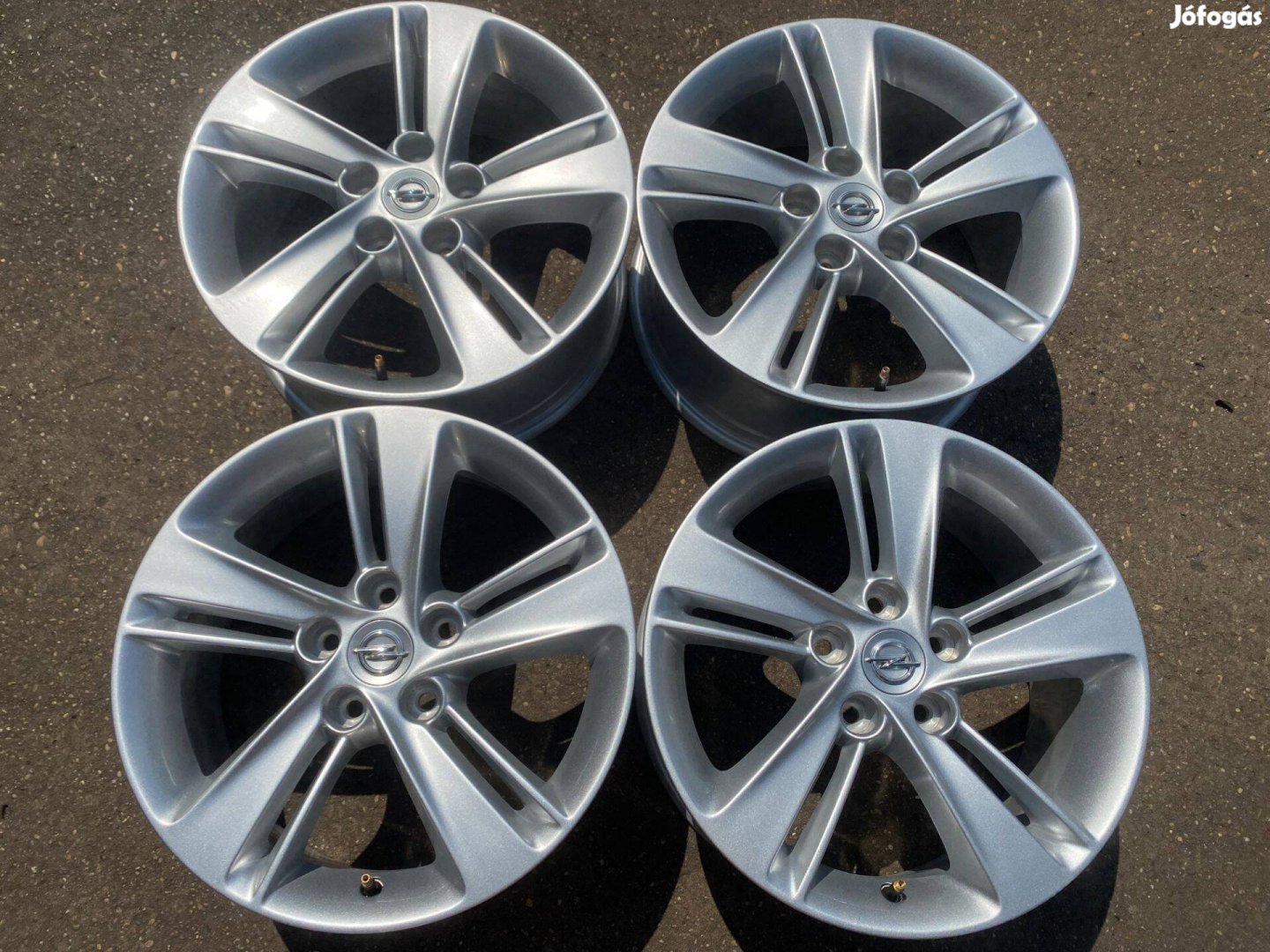 4db gyári 17" Opel Insignia alufelni. (3836)
