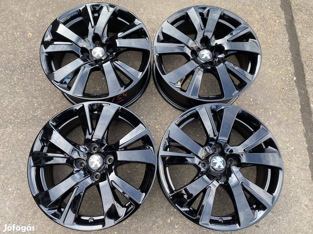 4db gyári 17" Peugeot 2008 alufelni. ("3154")