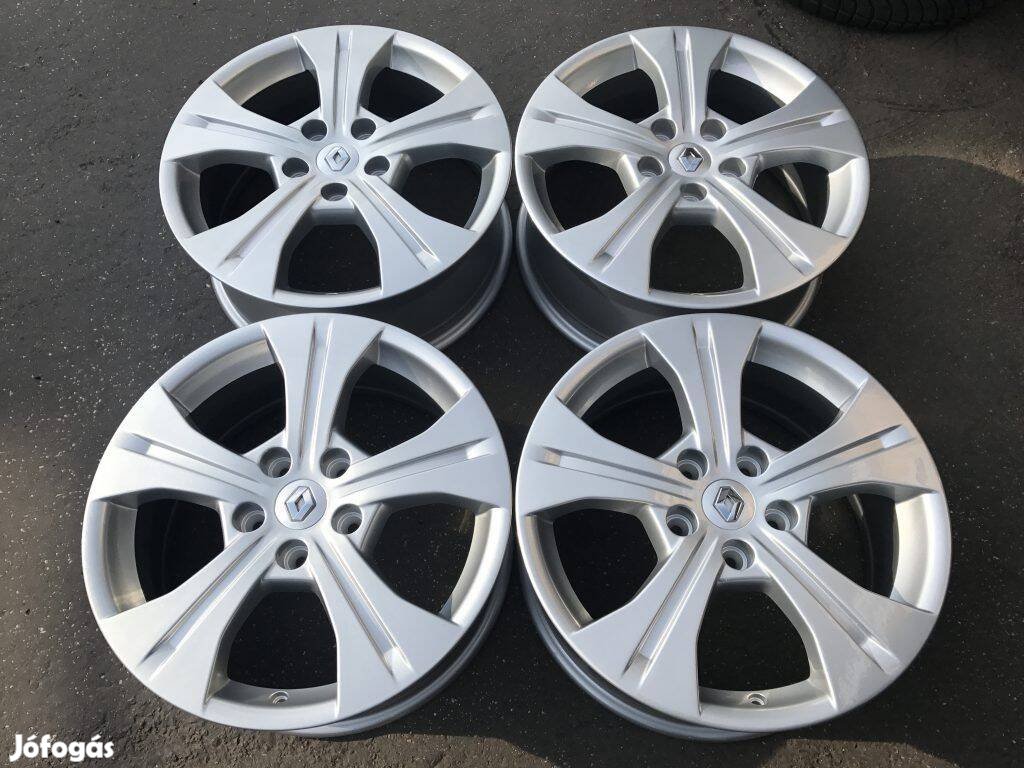 4db gyári 17" Renault alufelni. ("520")