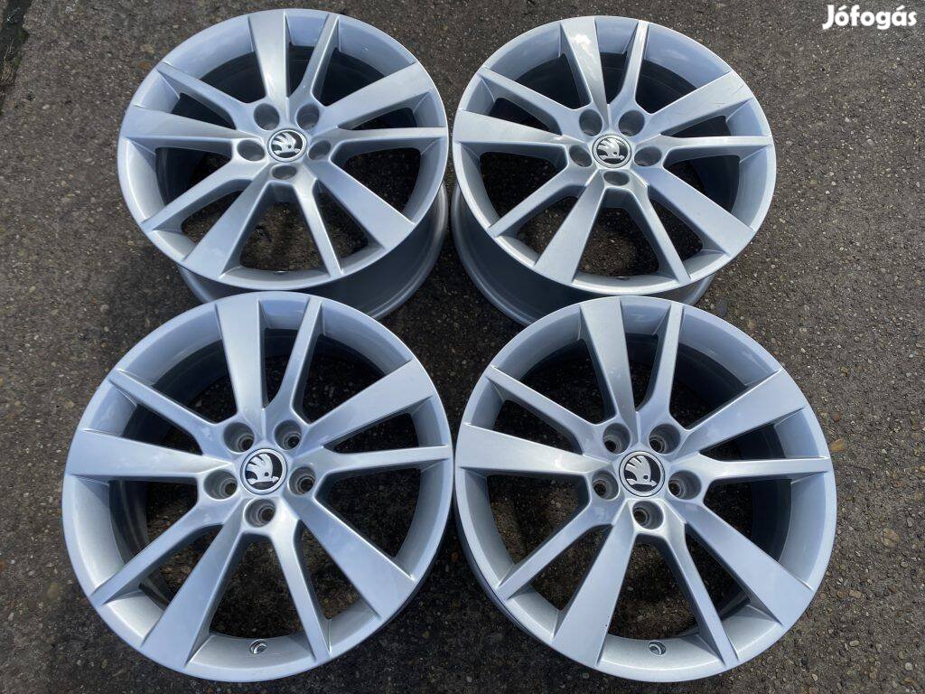4db gyári 17" Skoda Fabia - Rapid alufelni. ("2869")