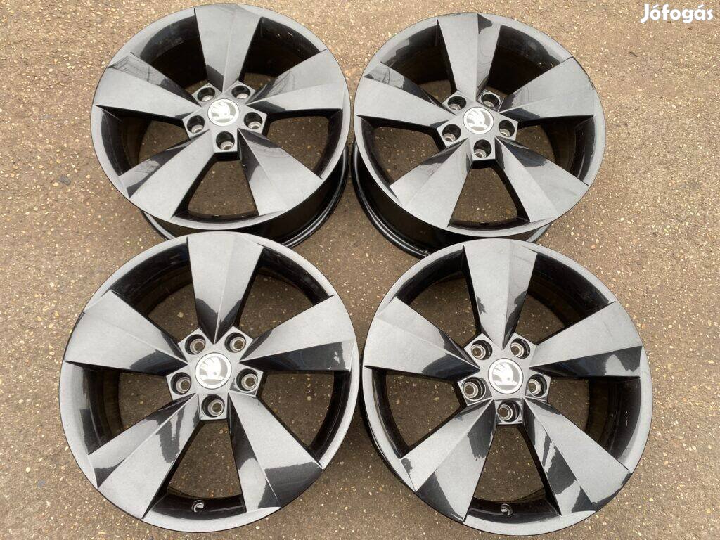 4db gyári 17" Skoda Kodiaq alufelni. (*3650*)