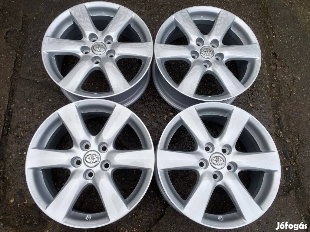 4db gyári 17" Toyota Rav 4 - Avensis alufelni. (*3673*)