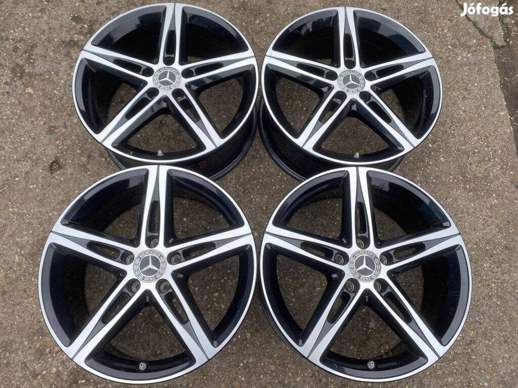 4db gyári 18 Mercedes-Benz A B CLA alufelni. (3858)