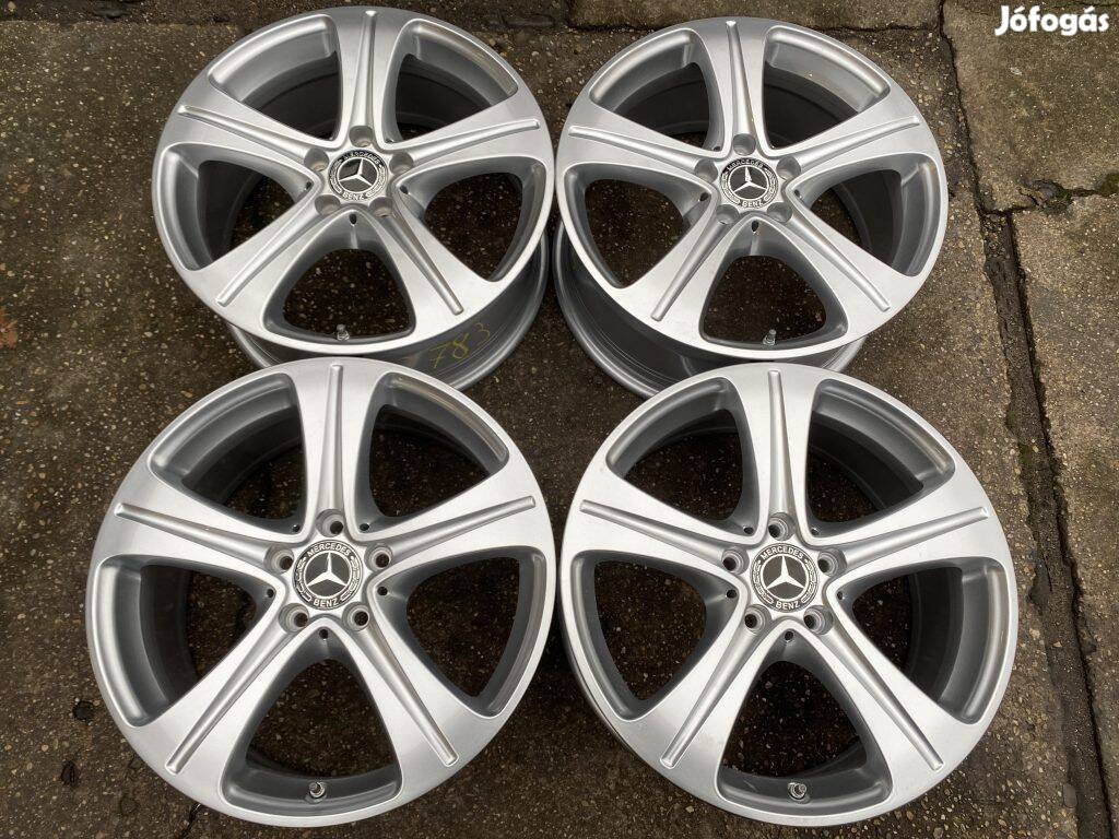 4db gyári 18 Mercedes-Benz E213 alufelni. (2929)