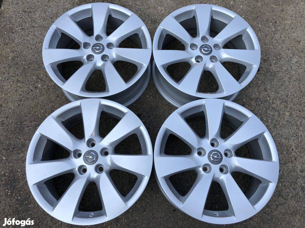 4db gyári 18 Opel alufelni. (705)