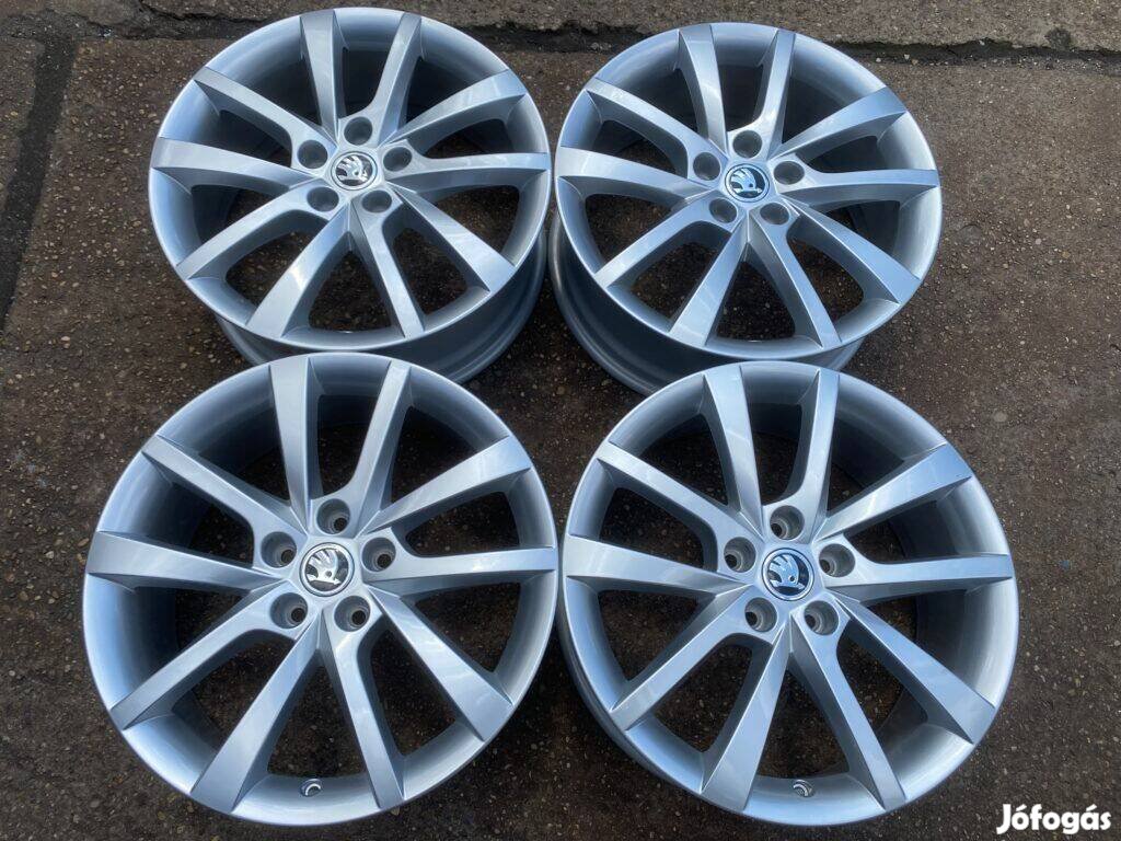 4db gyári 18 Skoda Kodiaq új alufelni. (3981)