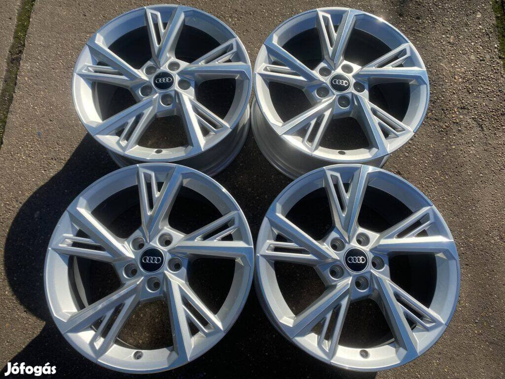 4db gyári 18" Audi A3 alufelni. ("3687")