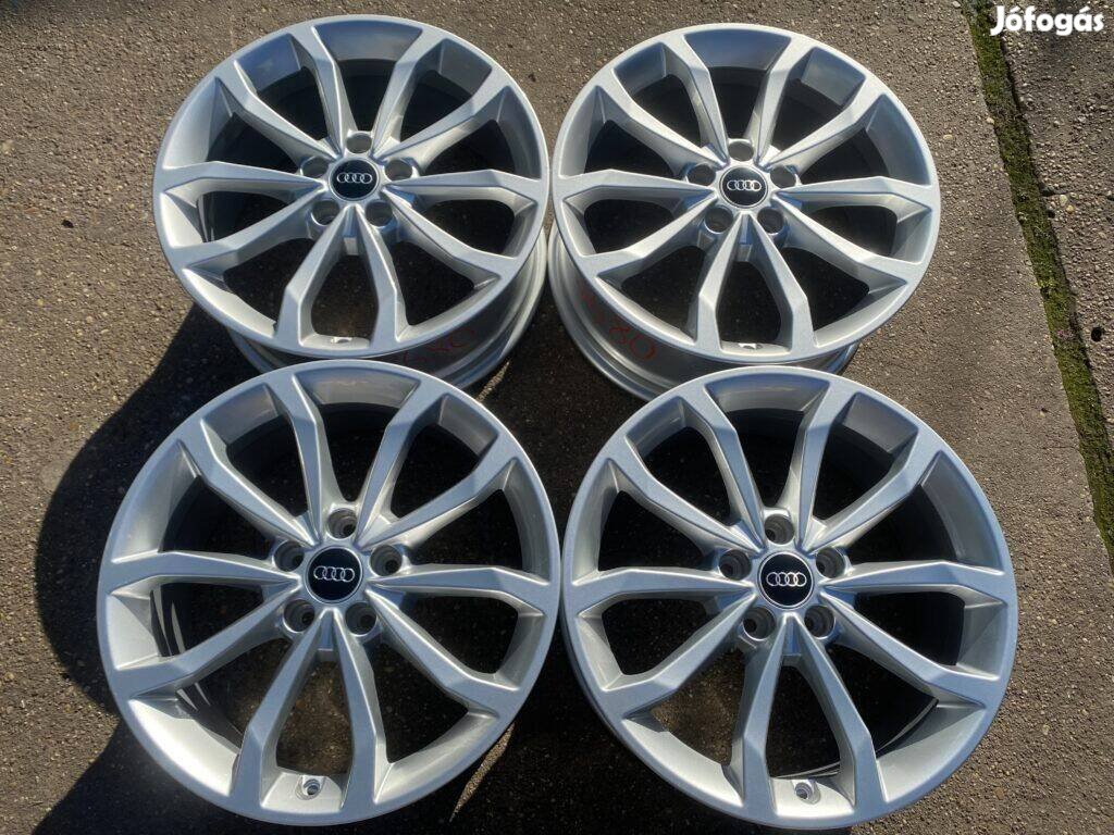 4db gyári 18" Audi A4 B9 alufelni. (*3680*)