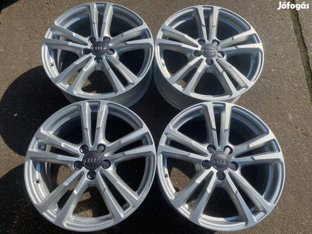 4db gyári 18" Audi Q3 alufelni. ("3743")