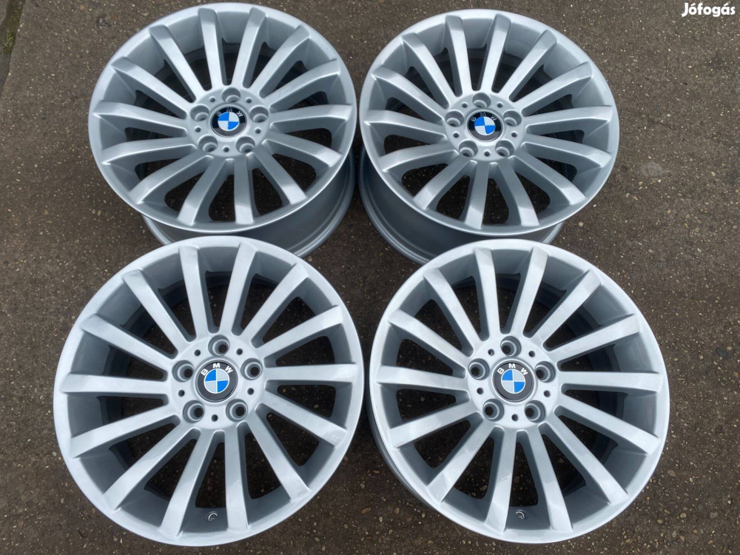 4db gyári 18" BMW 3 E90 Styling 196 alufelni. (3879)