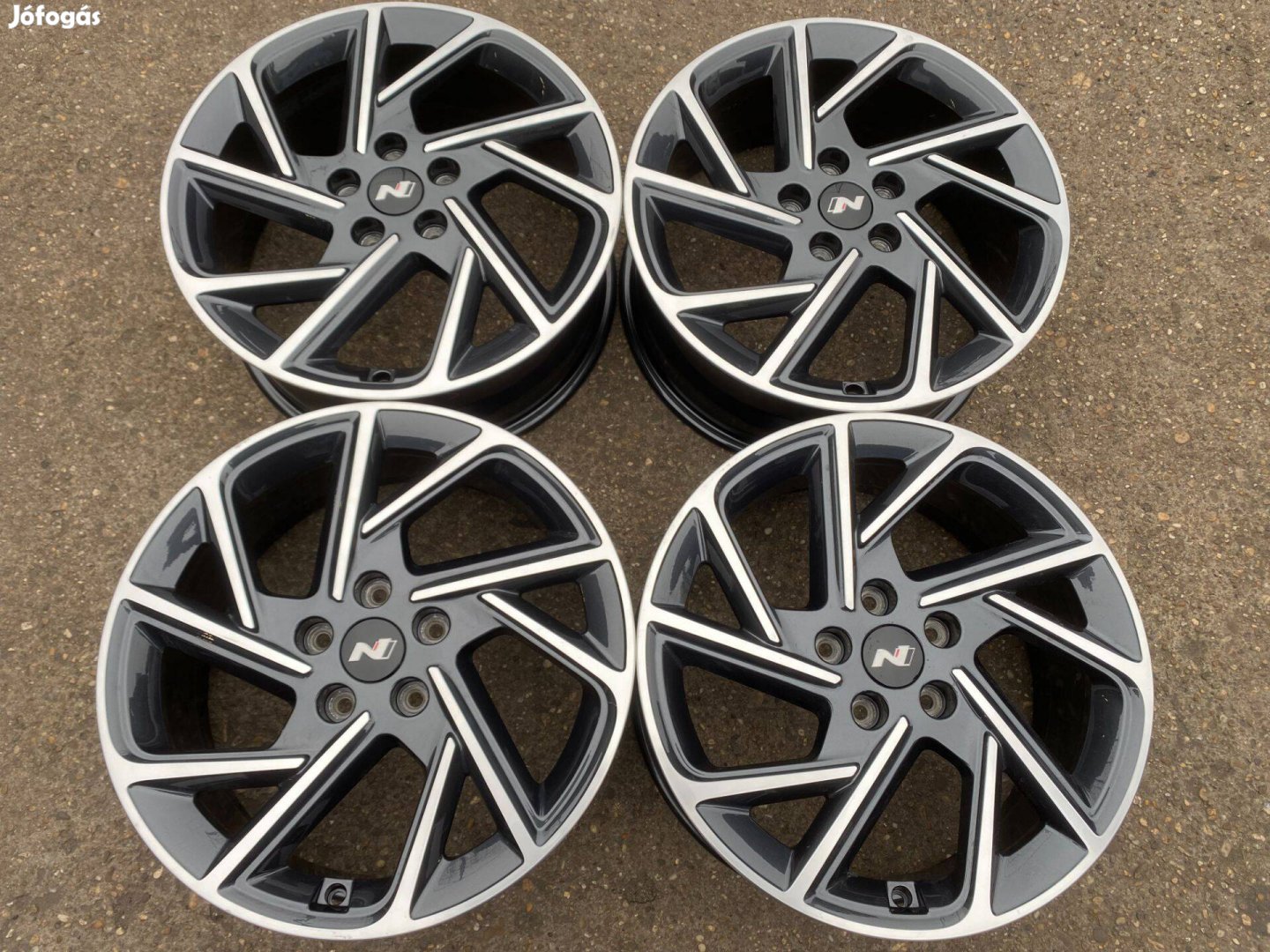 4db gyári 18" Hyundai i30 N-Line alufelni. (3643)