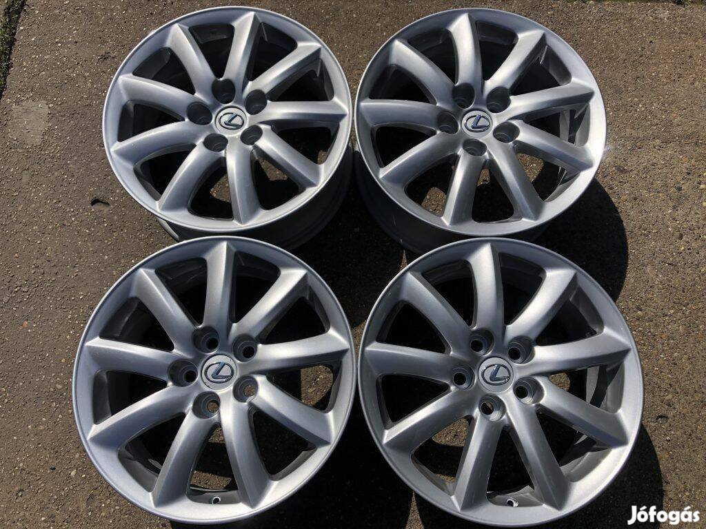 4db gyári 18" Lexus LS alufelni. (*1249*)