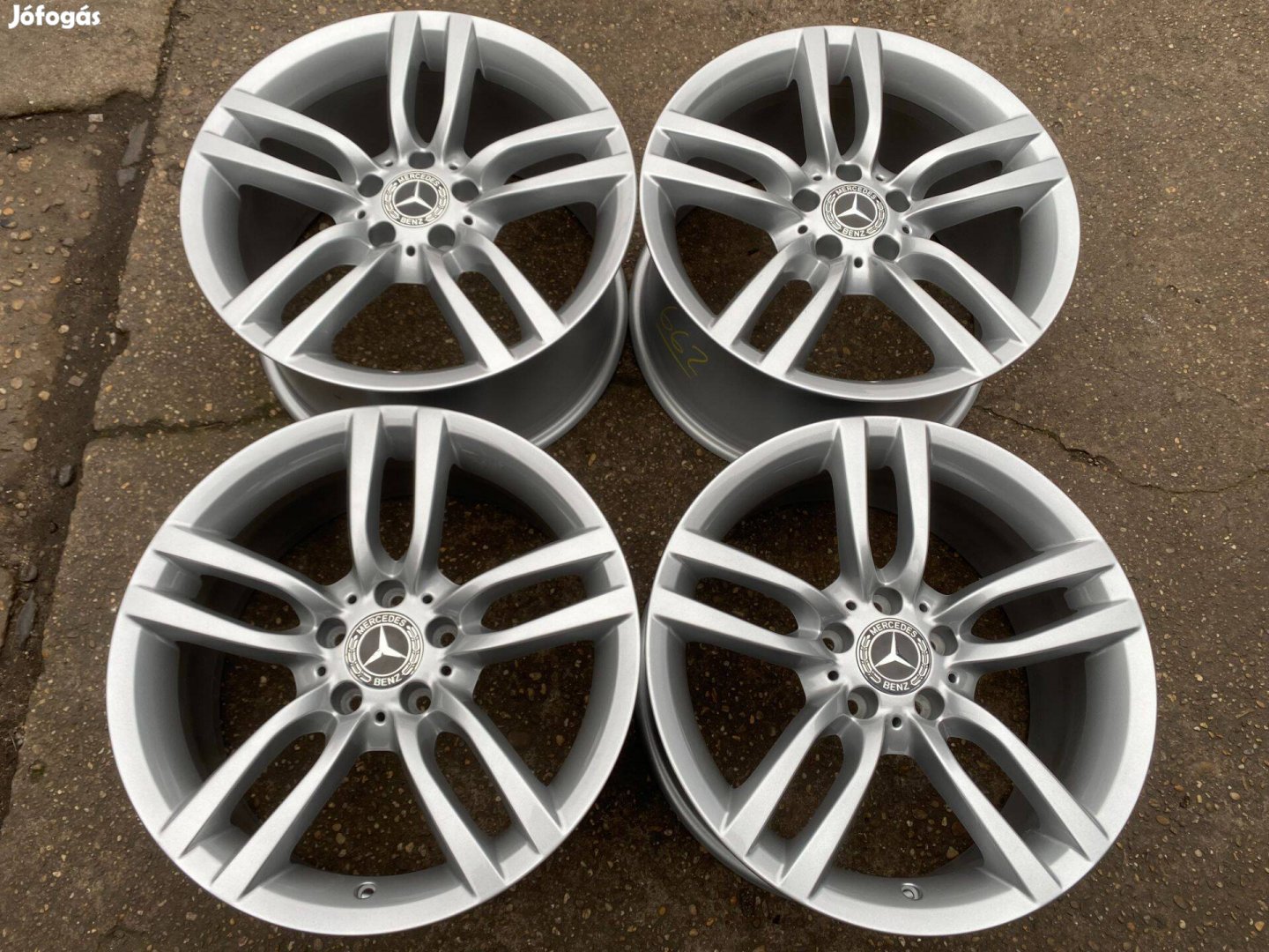 4db gyári 18" Mercedes-Benz CLS - SL alufelni. (662)