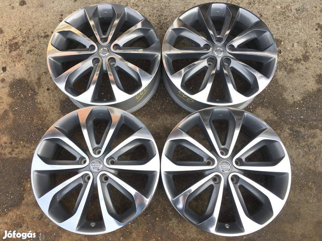 4db gyári 18" Nissan Qashqai alufelni. (*660*)