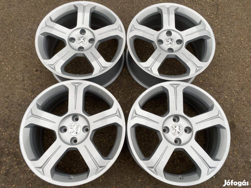 4db gyári 18" Peugeot 308 alufelni. (*3640*)