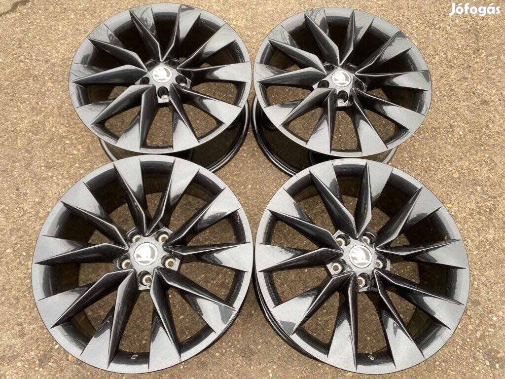 4db gyári 19 Skoda Superb Kodiaq Enyaq új alufelni. (3646)
