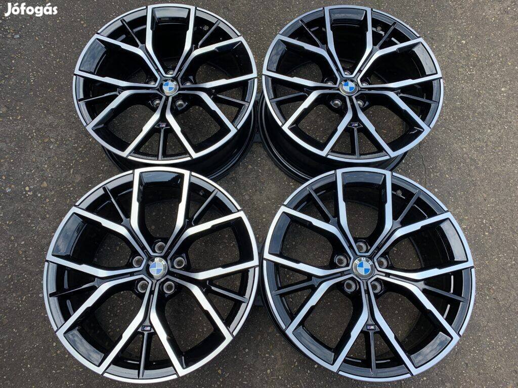 4db gyári 19" BMW 5 G30 Styling 845M új alufelni. ("2493")