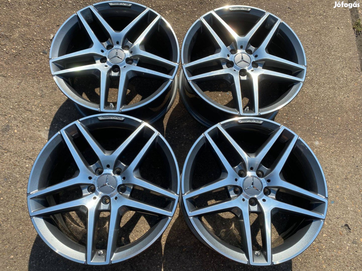 4db gyári 19" Mercedes-Benz S222 AMG alufelni. (3446)