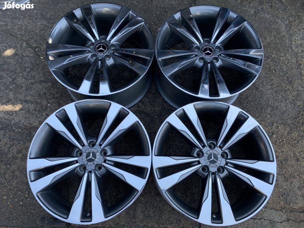 4db gyári 19" Mercedes-Benz S - E alufelni. ("2596")