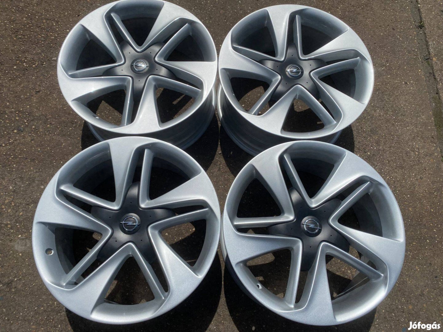 4db gyári 19" Opel Insignia B - Astra J - K alufelni. (3899)