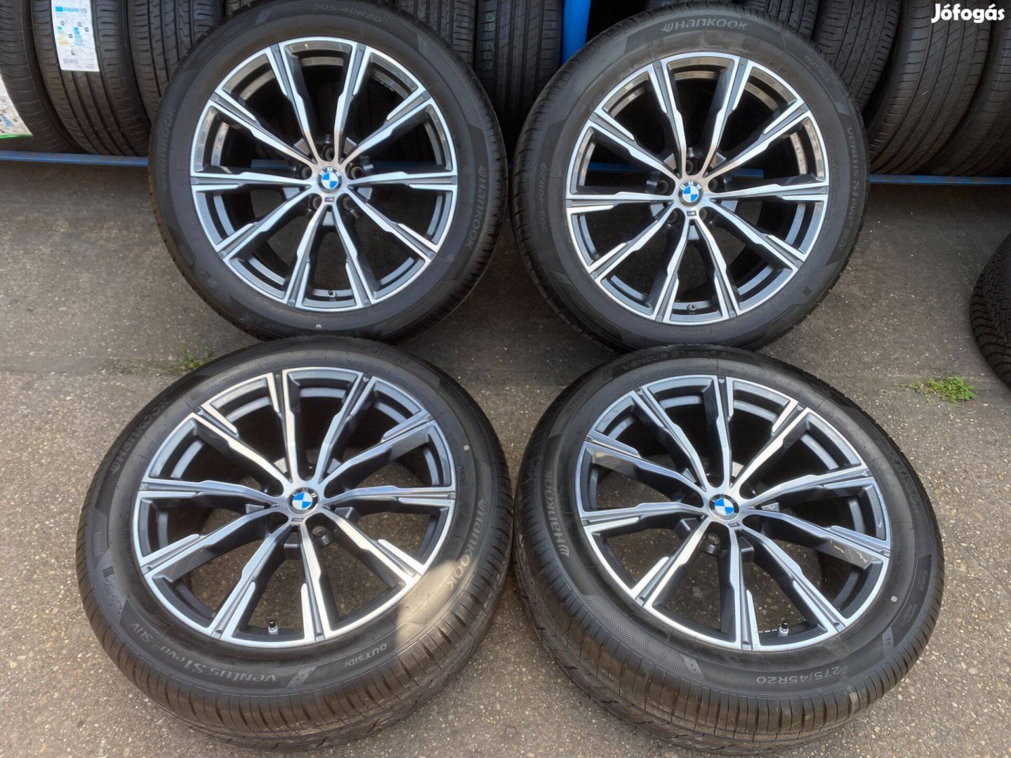 4db gyári 20" BMW X5 G05 - X6 G06 Styling 740M szerelt kerék. (3667608