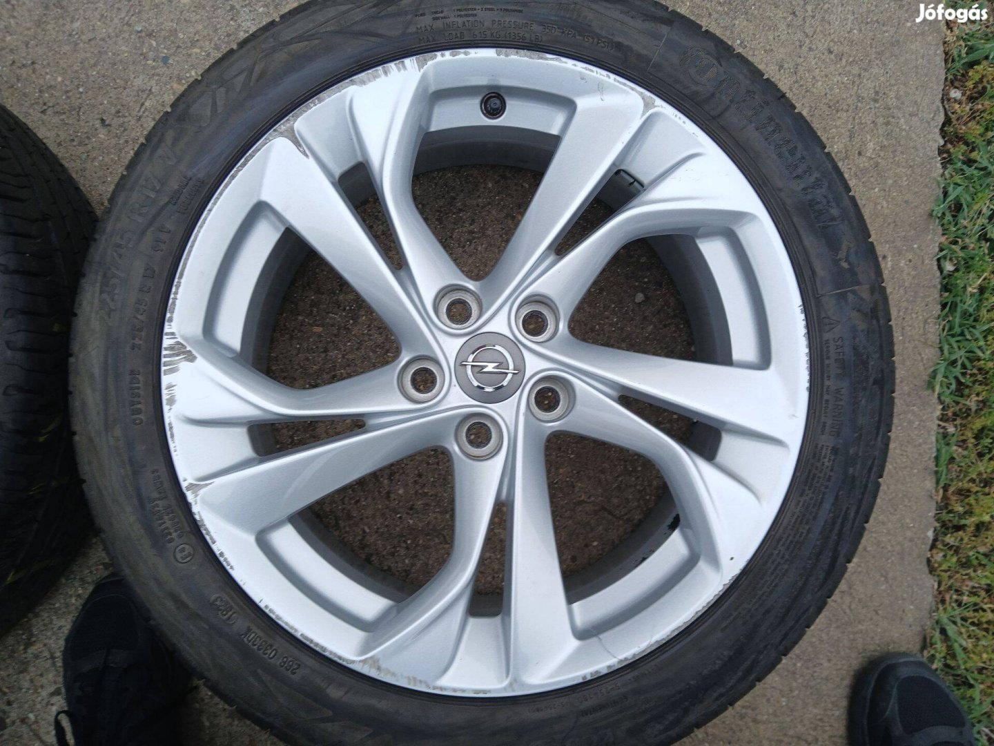 4db gyári Opel Astra K J Mokka alufelni felni 17" 5x105 17